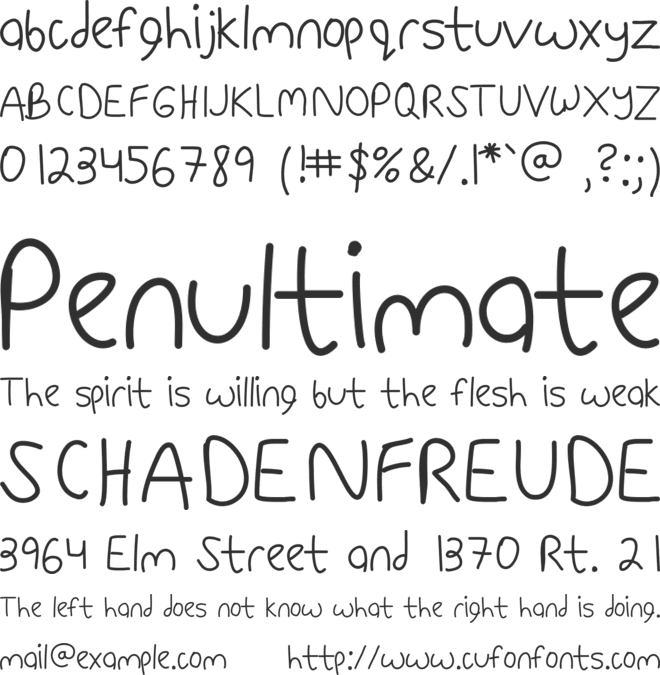 YBStrawberrySoftServe font preview