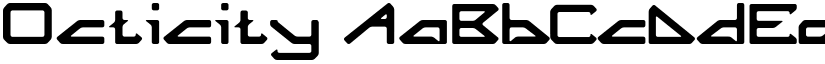 Octicity font