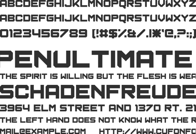 Astrolab font preview