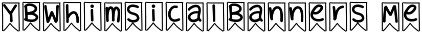 YBWhimsicalBanners Medium font