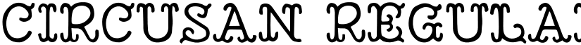 Circusan Regular font