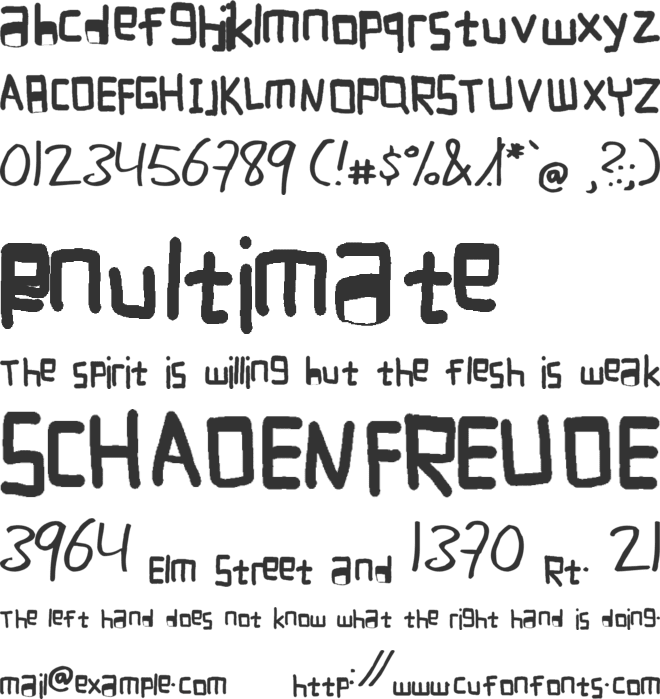 kilasfont font preview