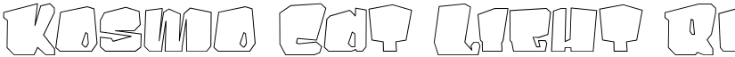 Kosmo Cat Light Regular font