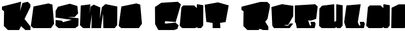 Kosmo Cat Regular font