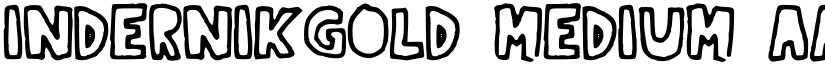 IndernikGold font download