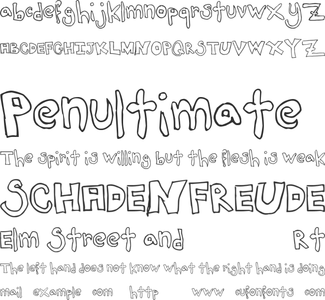 JackTrades font preview