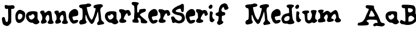 JoanneMarkerSerif font download