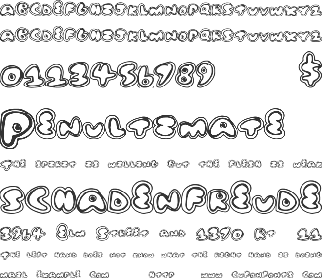 TugBoat font preview