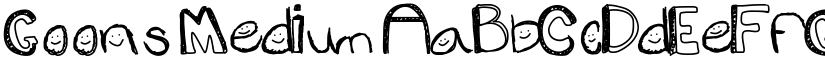 Goons Medium font