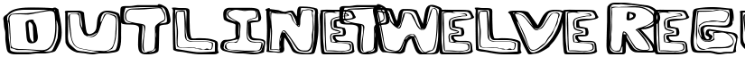 OutlineTwelve Regular font