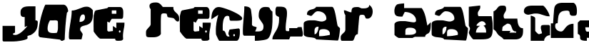 Jope Regular font