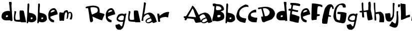 dubbem Regular font