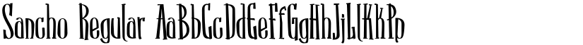 Sancho font download