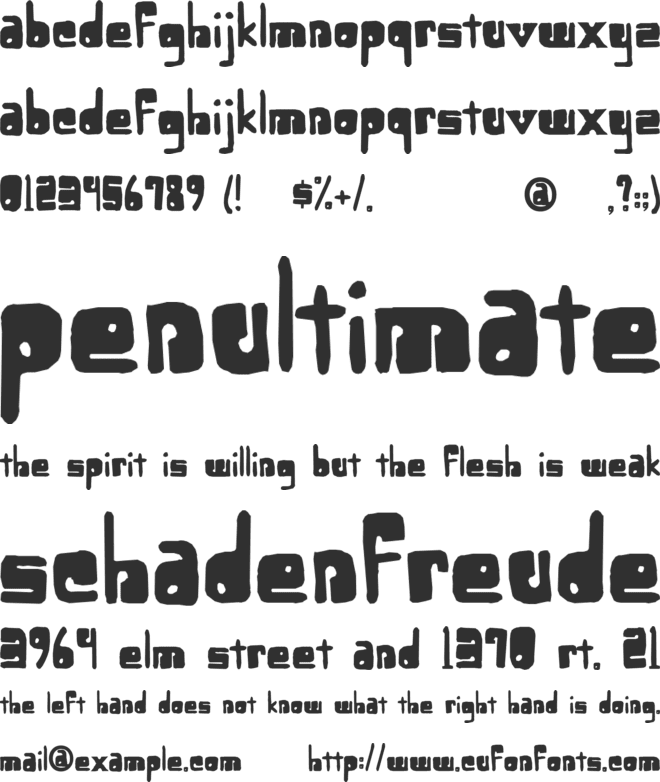 Lower-optic Fibercase font preview