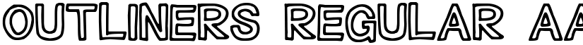 Outliners Regular font