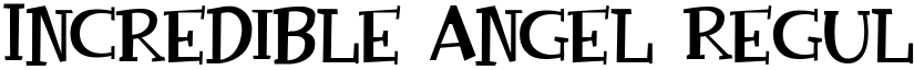 Incredible Angel Regular font