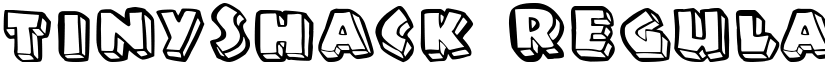 TinyShack Regular font