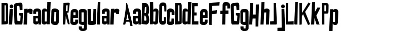 DiGrado Regular font
