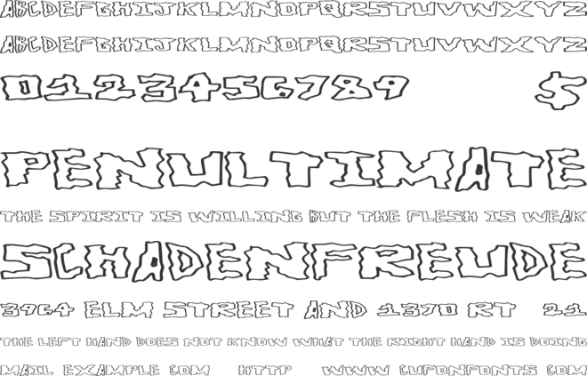 GetAround font preview