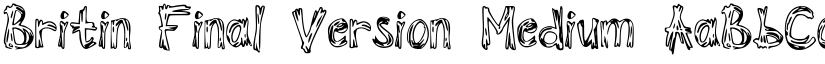 Britin_Final_Version font download