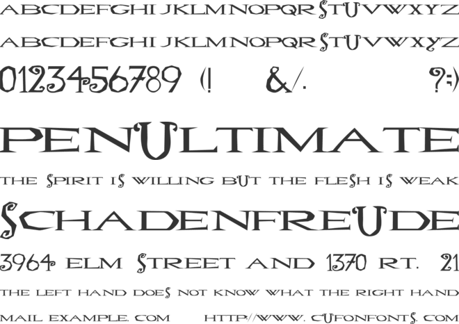 Lovesexy font preview