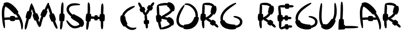 Amish Cyborg font download
