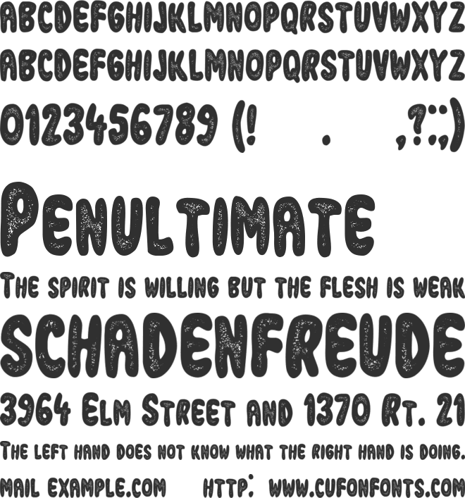 Industrial Revolution font preview