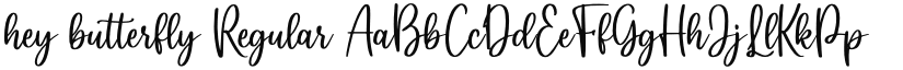 hey butterfly font download