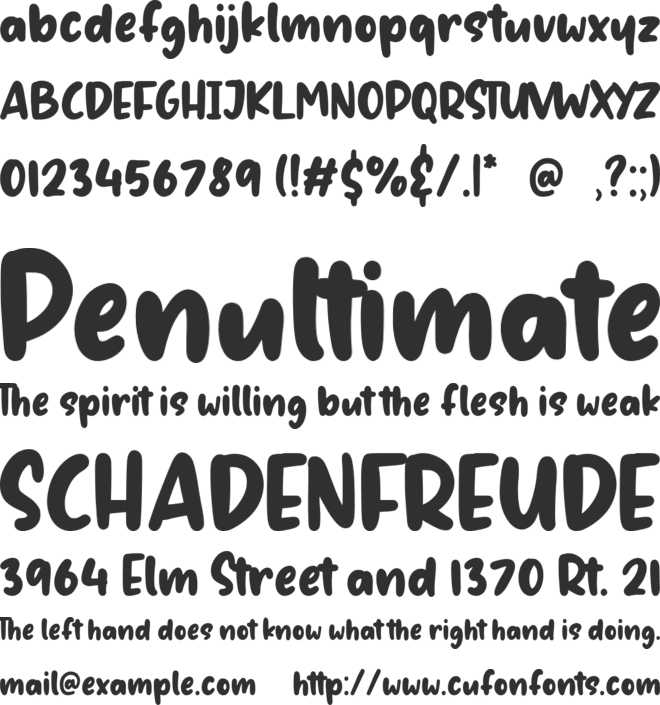 championa font preview