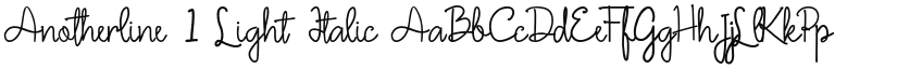 Anotherline_1 font download
