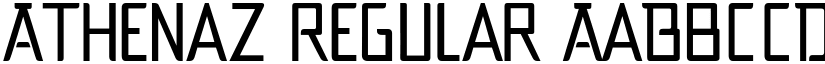 Athenaz Regular font