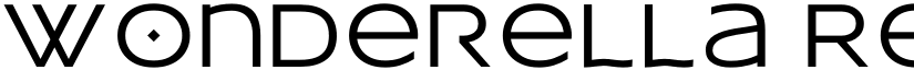 wonderella Regular font