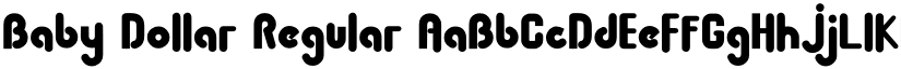 Baby Dollar Regular font