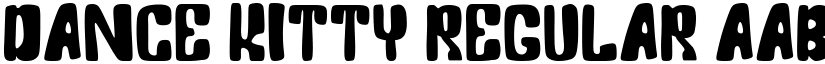 Dance Kitty Regular font