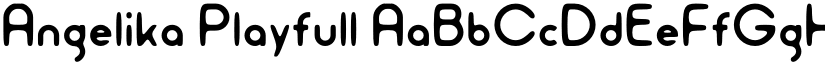 Angelika Playfull font