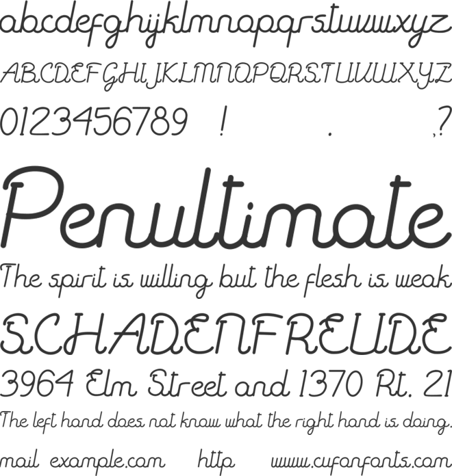 Get Holland font preview