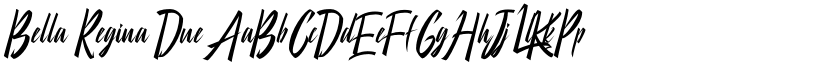 Bella Regina Due font
