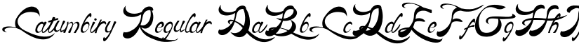 Catumbiry font download