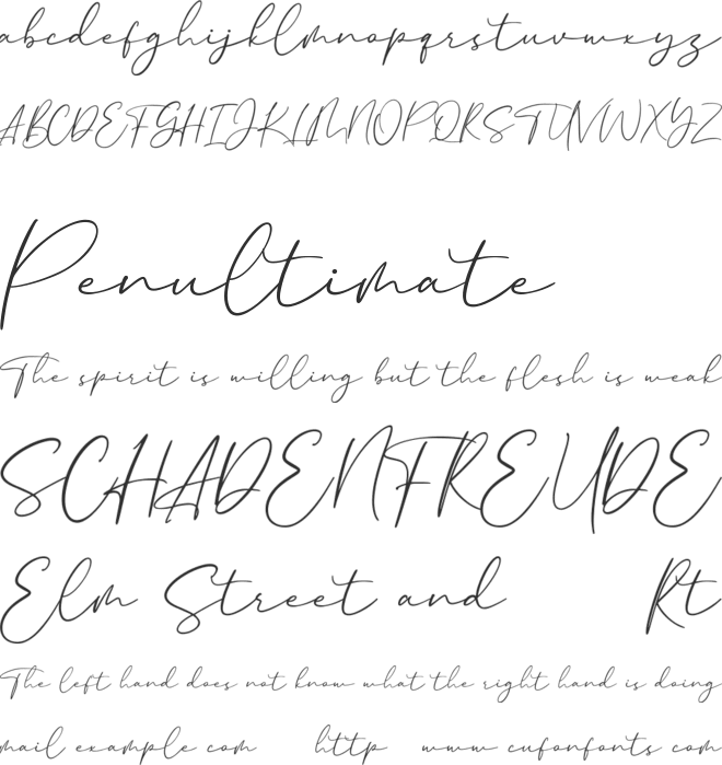 Windblows Free font preview