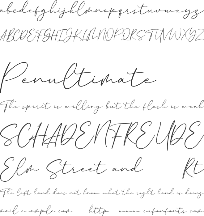 Windblows Free font preview