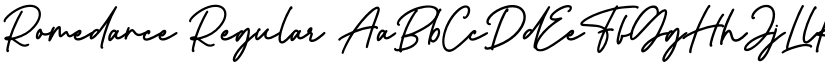 Romedance font download