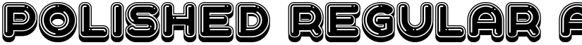 Polished Regular font