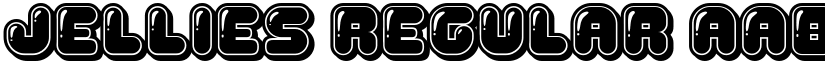 Jellies Regular font