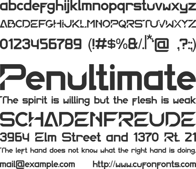 Limosin font preview