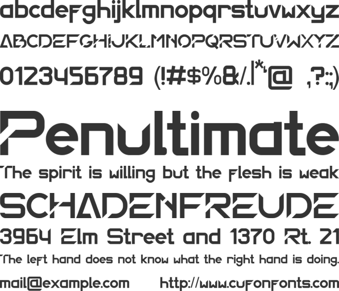 Limosin font preview