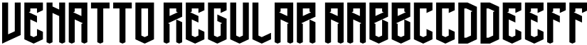 Venatto Regular font