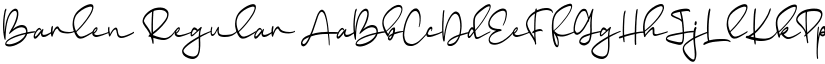 Barlen font download