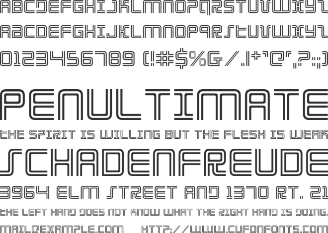 Election Day font preview