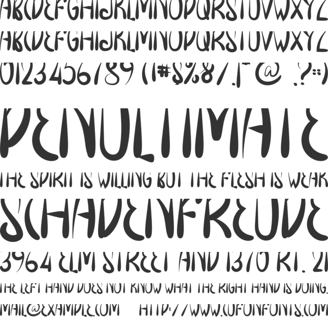 Smart Magic font preview