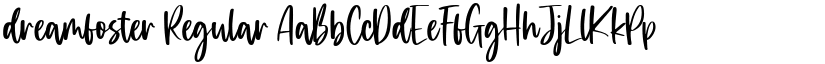 dreamfoster Regular font